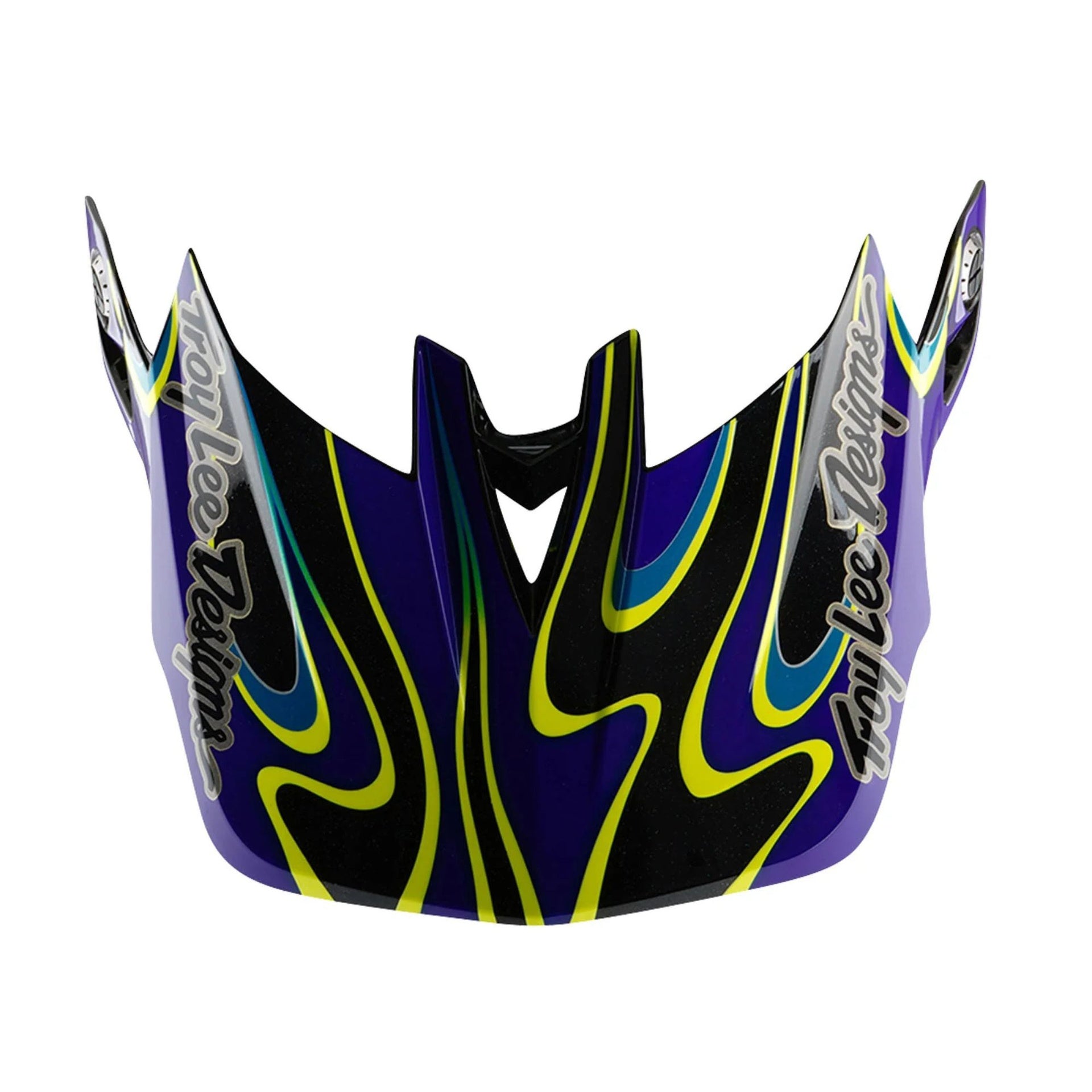 Casco Troy Lee Designs D4 de Carbón Torched Black / Purple